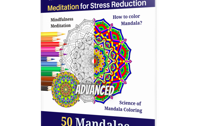 Mindfulness Mandala Coloring Meditation - Advanced - YourHappinessInstitute.com